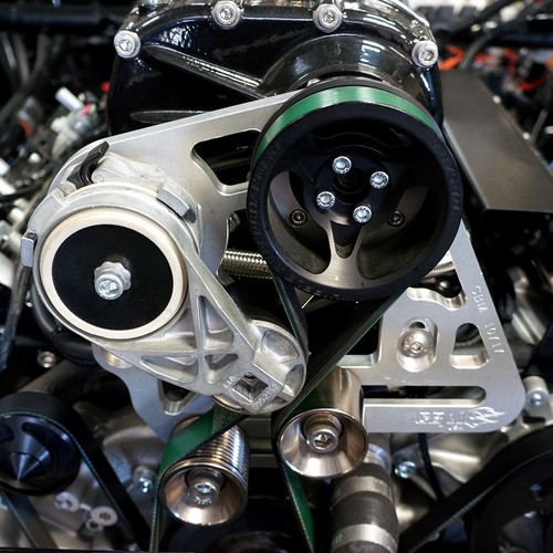 PLACA DE TRANSMISIÓN POR CORREA CBM-10717 CBM BILLET LS PARA WHIPPLE 3.3L, 4.0L SUPERCARGADOR - Imagen 2 de 2