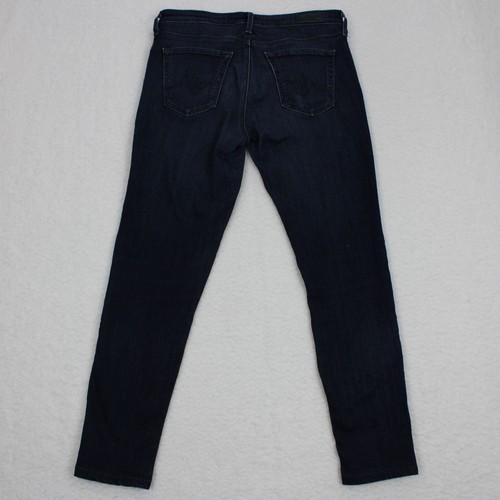 Adriano Goldschmied The Legging Ankle Women's Size 27 Jeans Dark Wash Blue - Picture 9 of 10