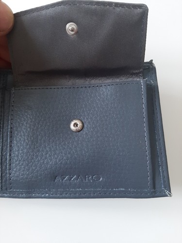 AZZARO portafoglio Uomo In Pelle, Nuovo. - Foto 7 di 14