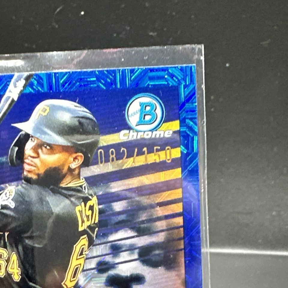 2022 Bowman - Rodolfo Castro Roy-Favorites Blue Mojo Refractor #ROYF-12 /150 - Image 4 of 4