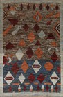 Geometric Moroccan Berber Wool Plush Oriental Handmade Living Room Area Rug 8x10