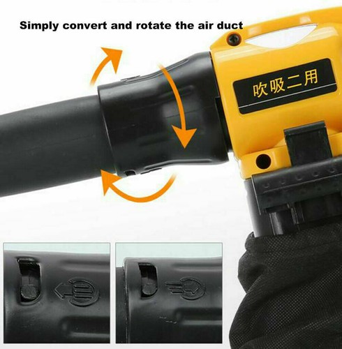 Handheld Car Auto Home Vacuum Cleaner Powerful Suction Portable Duster Blow Dust - Picture 12 of 12