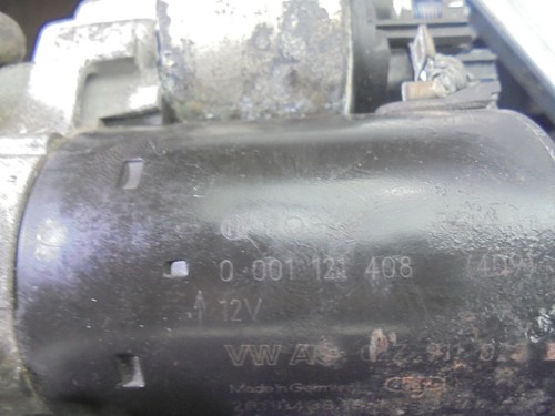 VW Passat 3C B7 1.8 TSI 118KW Anlasser Starter 02Z911023E 0001121408 - Bild 5 von 5