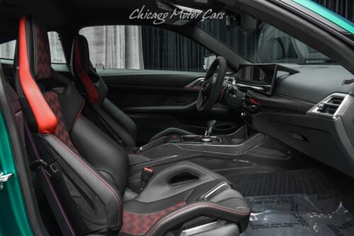 2025 BMW M4 CS Coupe Frozen Isle of Man Green Metallic! Carbon Ceramics - Picture 26 of 40