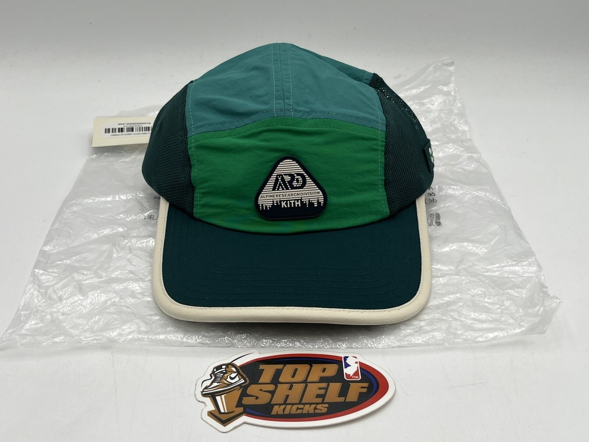 NWT Kith Columbia Griffey Camper Hat Ferment Green OSFA SS24