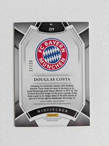Select Soccer 2016/2017 Field Level Camo Douglas Costa FC Bayern Munich 17/20 - Picture 4 of 4