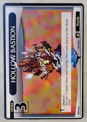 KINGDOM HEARTS TCG Hollow Bastion 95/128C Level 3 A Darkness Awakened NM ccg