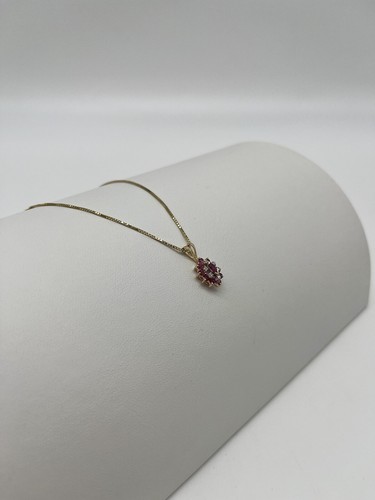 Ruby & Diamond Necklace Ring Set, 2.4 CTW 14K Gold - Picture 8 of 24