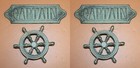 Nautical Man Cave Ships Wheel Helm Door Knocker / Wall Plaque, Captain Delight 4