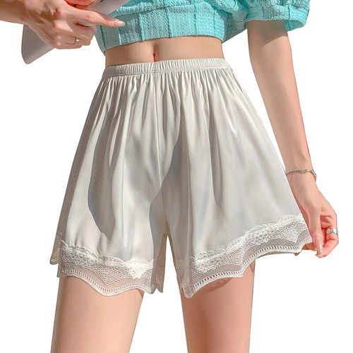 Women Bottoms Shorts Hot Pants Summer Beach Side Elastic Waist Short Pants ‹ - Picture 5 of 16