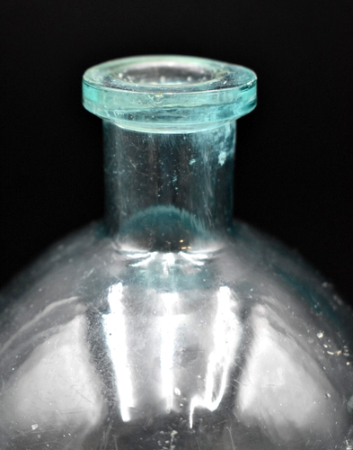 Seltenes U.S.A. Hosp. Abt. Flasche Aqua 9 1/4" groß Virginia Bürgerkrieg Baustellenfund - Bild 6 von 20