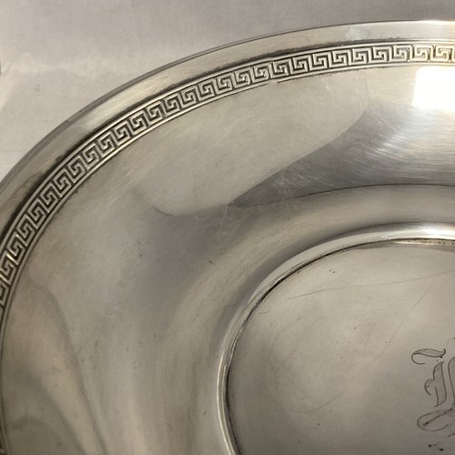 Etruscan Gorham Sterling 9 Inch Wide All Purpose Bowl #1183 323g Monogrammed - Picture 3 of 9
