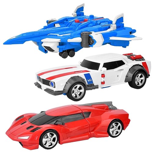 Tobot V Galaxy Detectives 3 in 1 Maximus V 12" Combiner Robot Figure Boy Toy Car - Picture 8 of 20
