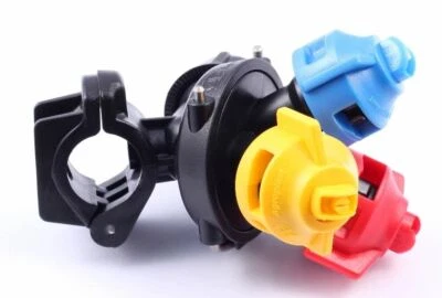 Arag System 3-way crop sprayer nozzle with eyelet connector to Suit 22mm Pipe