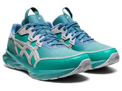 靴 ASICS SportStyle TARTHER SD 24.5 TARTHER JAPAN | Unisex | White/Blue Print | Sportstyle Shoes