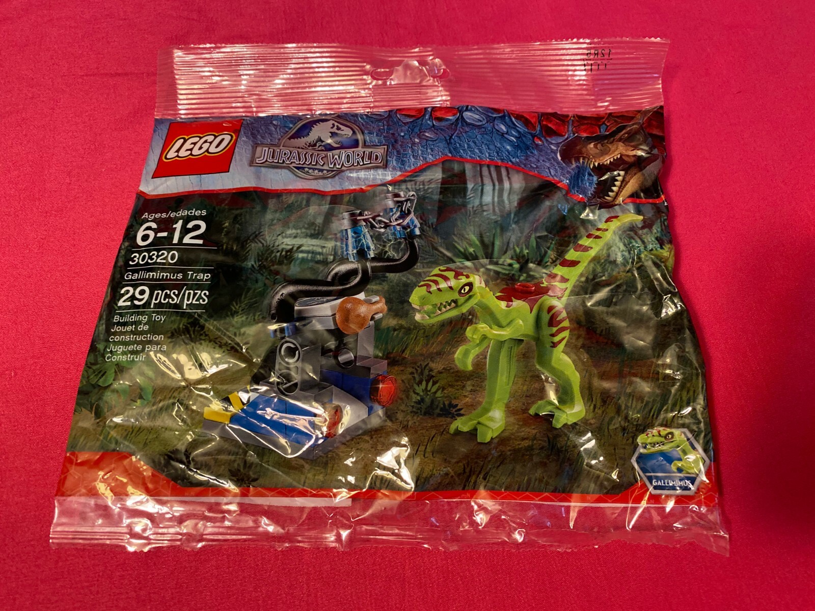lego gallimimus trap