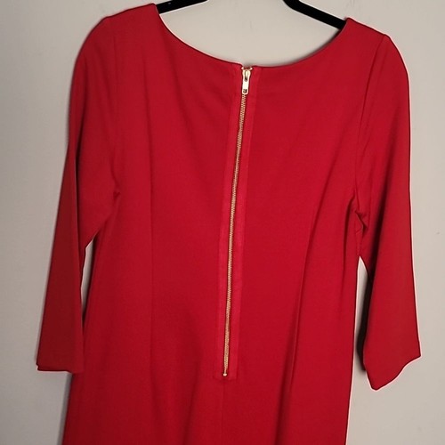 Banana Republic 3/4 sleeve sheath dress Sz 12 New with flaws - Picture 4 of 12