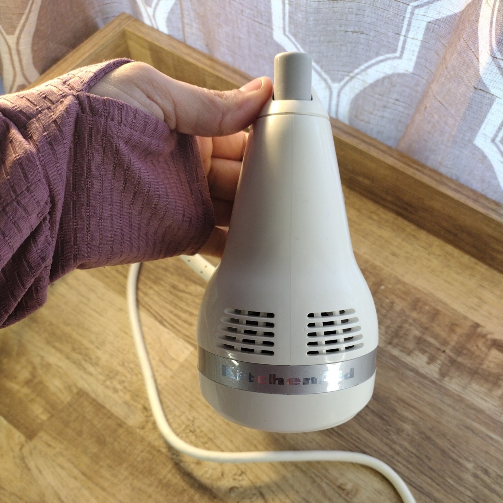 KitchenAid White Hand Mixer KHM5APWH7 5 Speed for sale online eBay