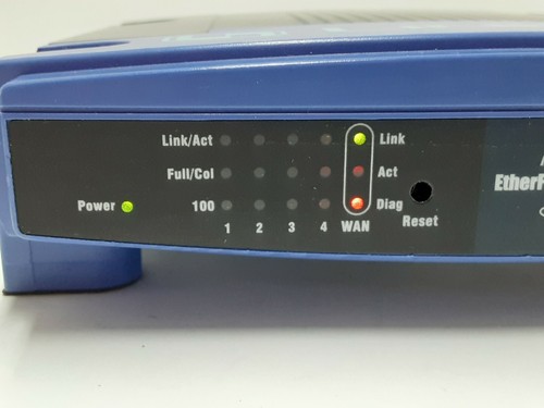 Linksys BEFSR41 10/100 kabelgebundener Router mit 4 Ports (BEFSR41 v3) Top Zustand - Bild 5 von 7