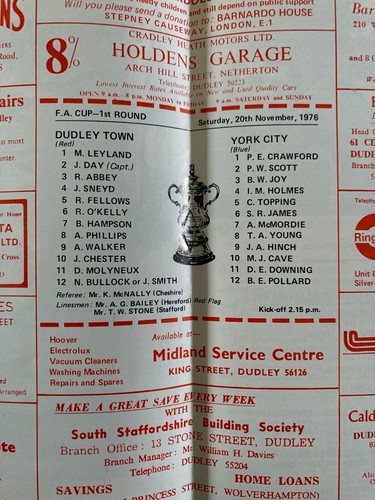 Dudley Town programas HOME & AWAY años 80 1990 2000 West Midland League + Copa - Imagen 3 de 98