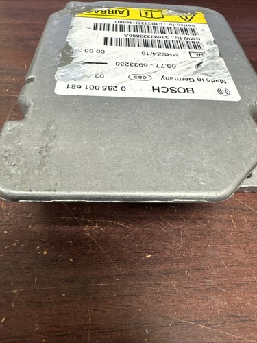 BMW 3 X5 SERIES SRS CONTROL MODULE PN: 65.77-6933238 (P) - Picture 3 of 3