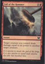 Fall of the Hammer - Commander 2015: #154, Magic: The Gathering Nm R104