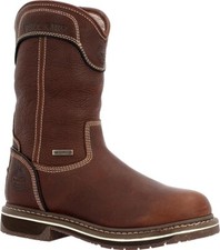 Georgia Women&#039;s Gb00516 Amp Lt Edge Eh Waterproof Pull-on Work Boot, Size 6.5 W