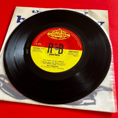 Bo Diddley Vinyl Record The Story Of Bo Diddley 4 Track 7" EP 1964 UK Pressing - Picture 2 of 5