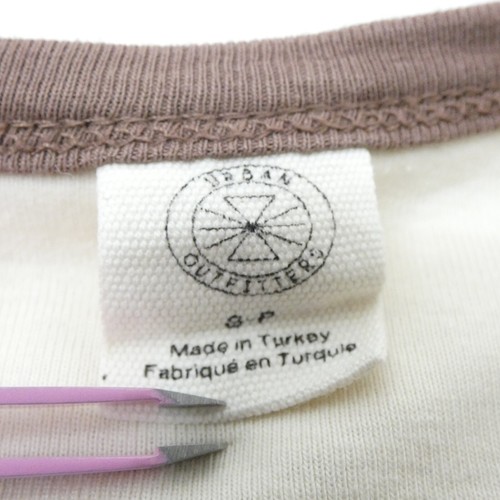 Urban Outfitters Vest Tank Top NEWPORT Cropped Organic Cotton Ivory size S - Picture 4 of 17