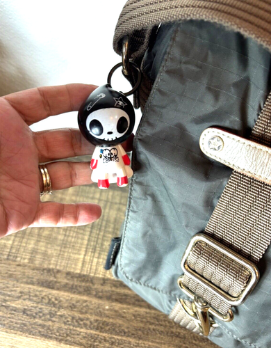 Tokidoki LeSportsac Olive Green and Khaki Nylon Messenger Bag - Picture 8 of 24