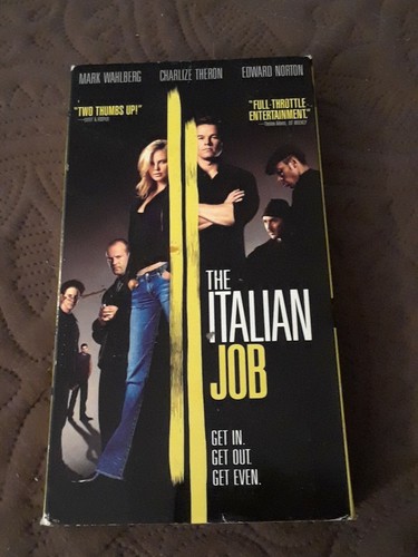 The Italian Job (VHS, 2003, Full Frame) - Picture 1 of 4