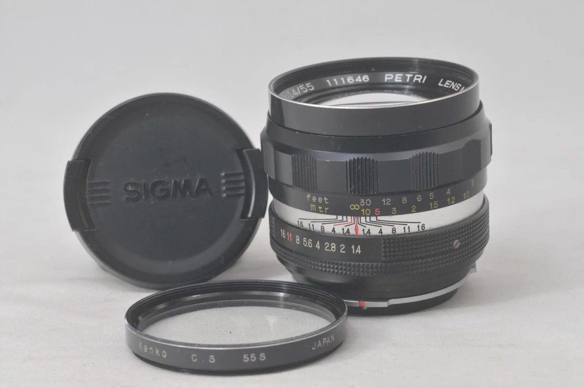 Petri 55mm Focal Camera Lenses for sale - eBay