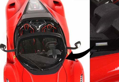 BBR Ferrari LaFerrari Aperta Rosso Corsa 322 1/18. BBR182231 - Picture 14 of 15