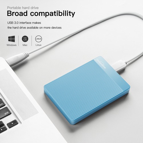 Disque dur de stockage 250 Go 500 Go 1 To USB 3.0 haute vitesse support plug and play - Photo 4/12