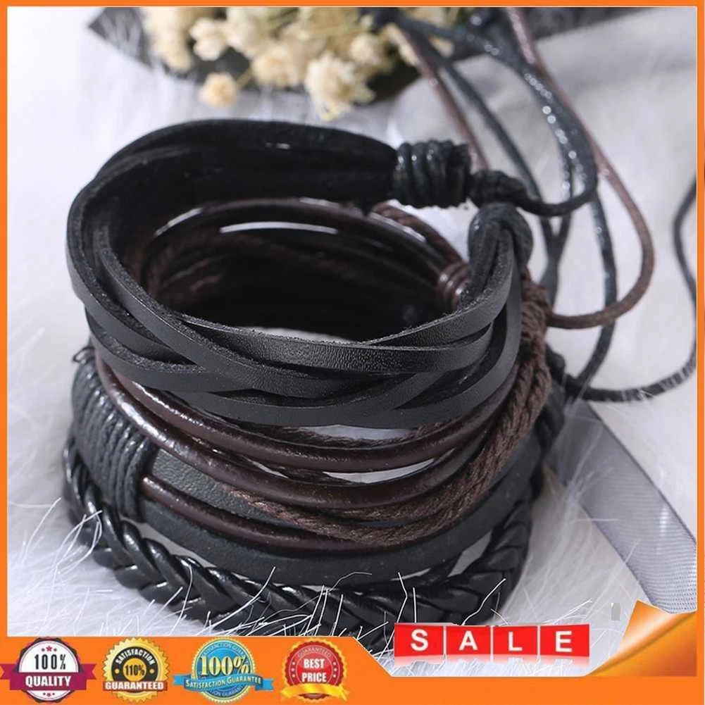 Leather charm bracelet sale