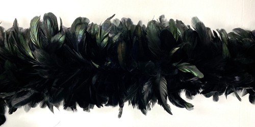 Coque Feather Boa 2 Yards Long/5-8'' Width Many Colors for Costume Halloween - Picture 4 of 28