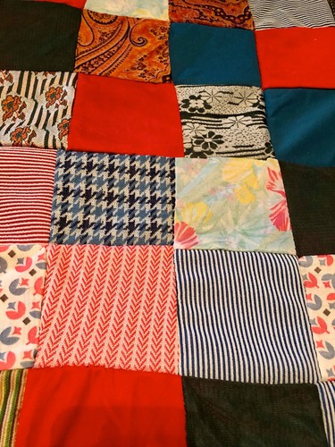 Vintage Patchwork Quilt Top handgenäht 78x60" kein Schlagen kein Rückenblock Muster - Bild 2 von 8