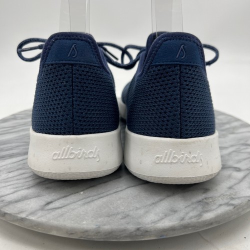 Allbirds Sneakers Womens 10 Marine Blue Kauri Tree Runners Lightweight Low Top - Picture 5 of 13
