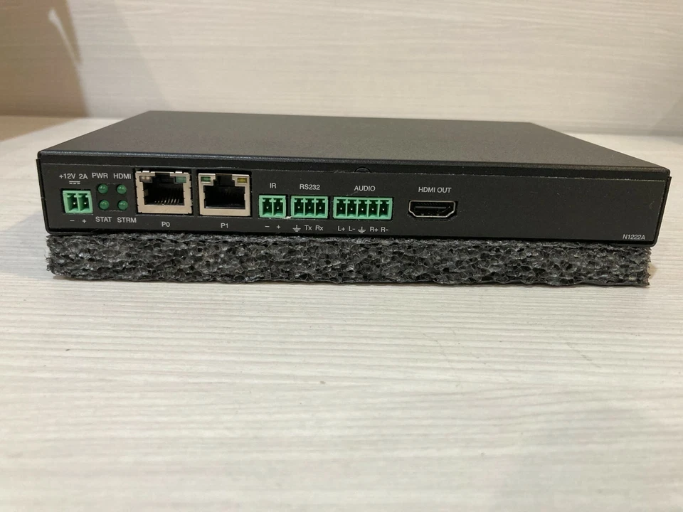 Decodificador AMX NMX-DEC-N1222A FGN1222A-SA-B AMX decodificador de video sobre IP con PoE AES67 Foto 3 de 4