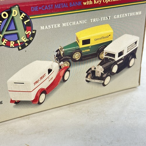 Ford Model A Van, True Value TRU-TEST, #2547 Liberty Classics Die Cast Bank NIB - Picture 5 of 5