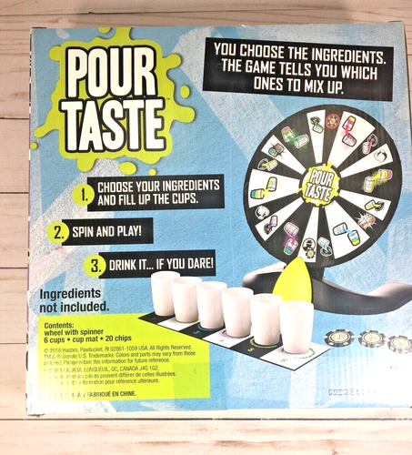 POUR TASTE Drinking Drink Up Board Party Game Interactive Hasbro Multi-Player - Picture 4 of 5