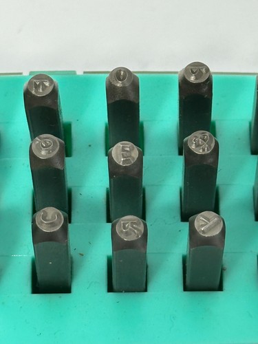 ImpressArt SC1220AM-3mm JUNIPER Alphabet & Symbols Uppercase Letter Metal Stamps - Picture 8 of 11