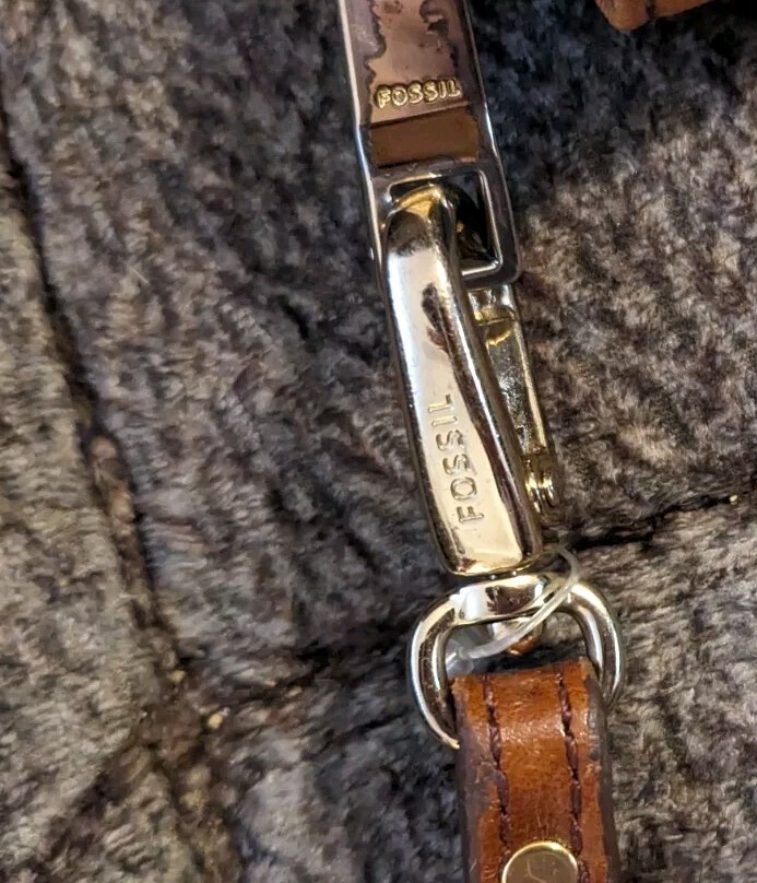 Fossil womens Zip Around Color Block wallet - image 9