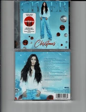 CHER - CHRISTMAS (CD 2023) NEW **13 TRACKS** ^^LIGHT BLUE COLOR^^ CHER ON TOP