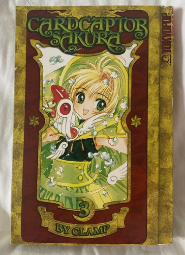 Cardcaptor Sakura  Volume 3 by Clamp Staff Tokoyopop Fantasy Manga Anime - Imagen 1 de 4