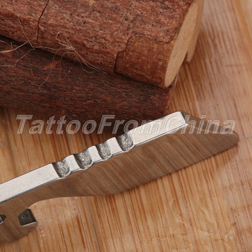 Mini Pocket Multi EDC Tool Pry Bar Bottle Opener Screwdriver Survival Keychain - Picture 12 of 12