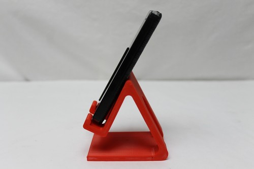 New Red Color 3D PLA Printed Phone and Tablet Stand - Zdjęcie 4 z 17