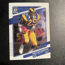 2021 Panini Donruss Optic Eric Dickerson #188 Los Angeles Rams