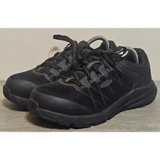 KEEN Utility Vista Energy Mens Size 9 EE Carbon Toe Industrial Work Shoes Black