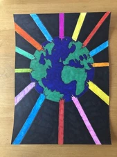 Techno World Handmade Illustration By Servando Esquer